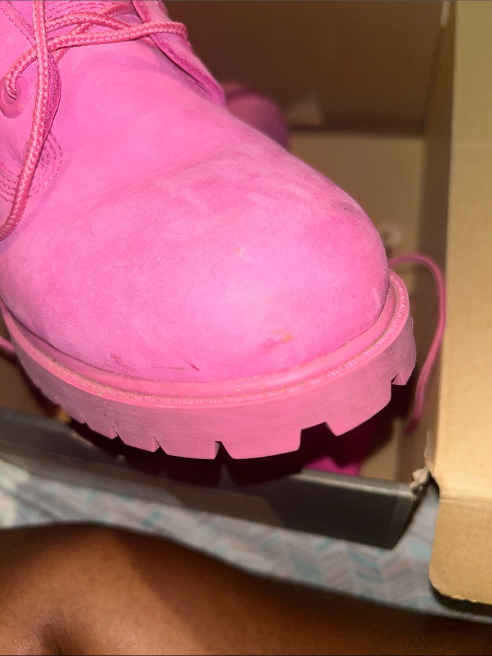 Pink Timberland Boot - Picture 4 of 4